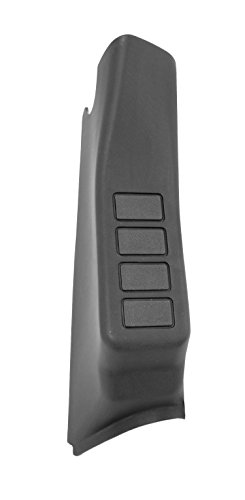 Rugged Ridge | Switch Pod Kit, A-Pillar, 4 Switches, Black, RHD | 17235.59 | Fits 2011-2018 Jeep Wrangler JK