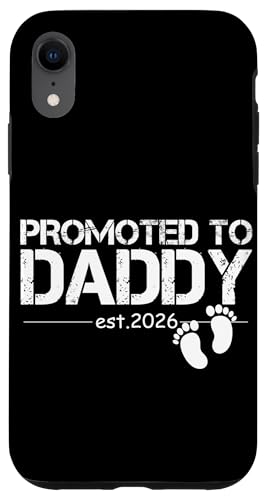 Promoted to Dad Est 2026 New Dad 2026 Ԃ j̎q ̎q pp X}zP[X iPhone XR p