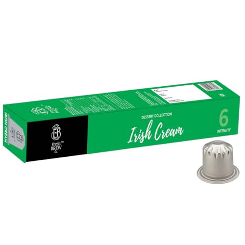 Image of Fresh Brew Co. Irish | Intensity 6 | Medium roast | Aluminium Nespresso compatible capsules