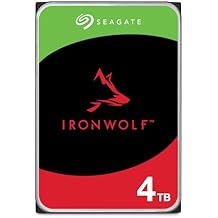 Seagate IronWolf 4TB NAS Internal Hard Drive CMR 3.5 Inch SATA 6Gb/s 5400 RPM 64MB Cache for RAID Network Attached Storage Rescue Services ST4000VNZ06/006