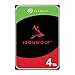 Seagate IronWolf 4TB, NAS Interne Festplatte HDD, 3.5 Zoll, 5400 U/Min, CMR, 64 MB Cache, SATA 6GB/s, silber, inkl. Data Rescue Service (ST4000VNZ06)