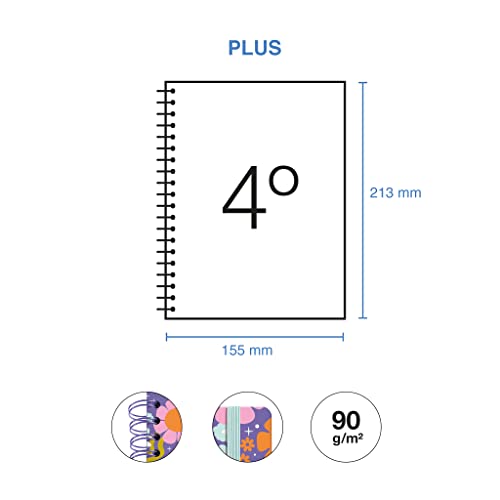 MIQUELRIUS, Calendar September 2022 June 2023, Week Vista, Size 15.5 x 21.3 cm, Multilingual: English, Spanish, Portuguese - Image 3