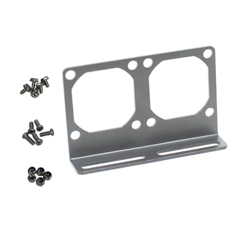 Soporte ventilador para PC de acero galvanizado 4 cm miniatura 1