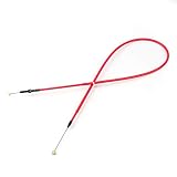 Mad Hornets Clutch Cable Wire Steel Braided for BMW S1000RR (2010-2017) Red
