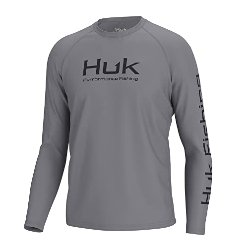 Image of HUK Men's Pursuit Vented Long Sleeve Fishing Shirt (+30 UPF)