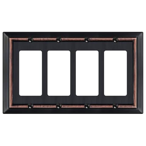 Dyekou Aged Bronze Wall Plate Cover