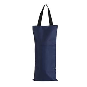 TREETDOBV Yoga Sand Bags, Unfilled Yoga Sand Bag Yoga Fitness Workout Empty Sandbag Dance Strength Training Weighted Exercise Body Building Sand Bag Navy Blue