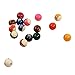 Keenso Billiard Balls Resin Billiards BallsBilliards Balls Replacement, Billiard Ball Set Strong Practicability Better Color Saturation 5.72cm Ergonomic 5.72cm Pool Setfor