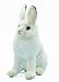 Hansa Plush 6" White Bunny