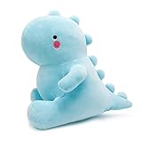 【Breite Anwendung】 Dino Plüschtier Stofftier können im Schlafzimmer, Wohnzimmer, Auto, Büro dekoriert werden und Ihrem Raum eine warme Atmosphäre tragen oder als Dekompressionspuppe dienen. Dieses niedliche und kreative Kuscheltier-Plüschtier hat all Ihr Schlechtes Emotionen und Arbeitsdruck.