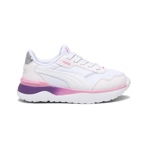 PUMA Kids Girls R78 Voyage Star Glow Lace Up Sneakers Shoes Casual - Pink - Size 1.5 M