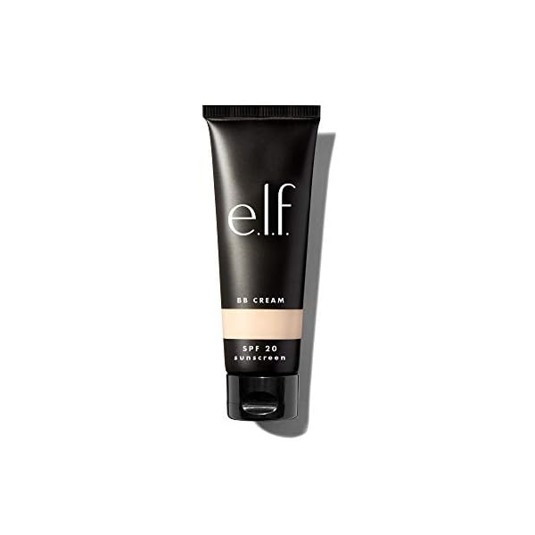 elf-BB-Cream-SPF-20-Weightless-Hydrating-Nourishing-Primes-Protects-Moisturizes-Provides-Even-Coverage-Fair-SPF-20-Infused-with-Vitamin-E-Jojoba-Aloe-and-Cucumber-096-Fl-Oz e.l.f., BB Cream SPF 20, Weightless, Hydrating, Nourishing , Primes, Protects, Moisturizes, Provides Even Coverage , Fair, SPF 20, Infused with Vitamin E, Jojoba, Aloe and Cucumber, 0.96 Fl Oz