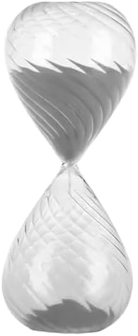 Ampulheta de vidro de 30 minutos temporizador de areia Minimalist...