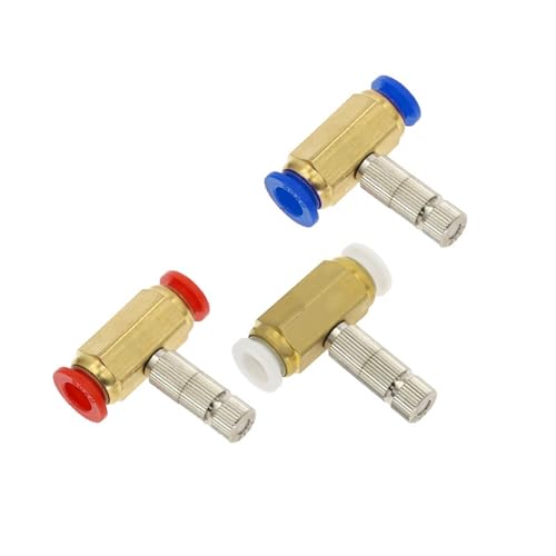 Conector humidificador M3/16-24 accesorio neumático base de pulverización 6