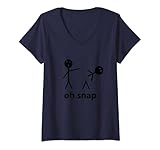 Oh Snap Funny Stick Figure Hilarious Sarcastic