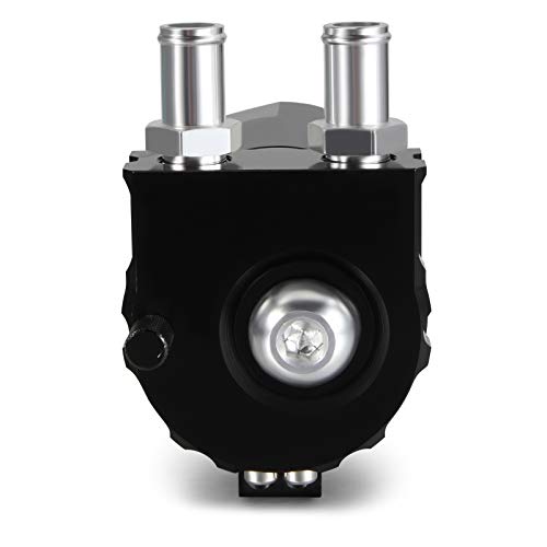 Universal 9mm Öl Auffangbehälter Ölsammler Ölsammelbehälter für Auto aus Aluminium