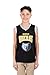 Ultra Game Boys' Tank Top Mesh Sleeveless Muscle T-Shirt,Memphis Grizzlies,Black,18-20