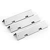 Onlyfire Roestvrij Staal Flavorizer Bars voor Weber Spirit II/LX 200-serie (2017), Gasbarbecues Reserveonderdelen voor Weber 67045, Set van 3