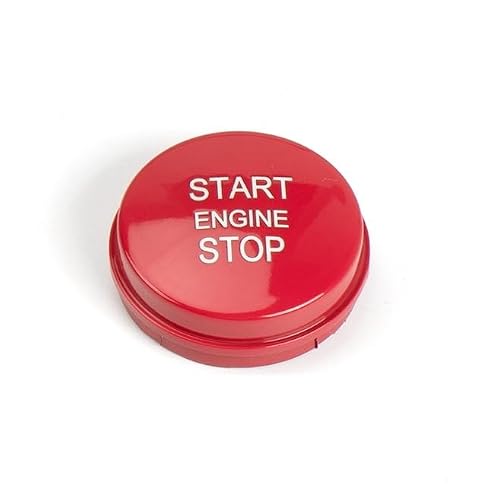 Przełącznik zapłonu Pasuje do Land Range Rover samochód sportowy Start Stop przycisk silnika przełącznik jednoprzyciskowy przycisk Start pokrywa wyłącznika zapłonu silnika(Red)