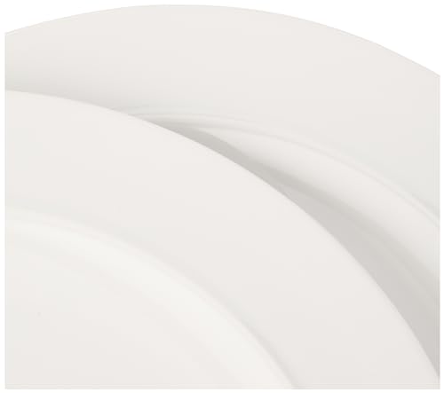 Denby White Porcelain Dinner Plates Set of 2 - 29cm Dishwasher Microwave Safe Large Plates - Chip & Crack Resistant Glazed Tableware - Image 4