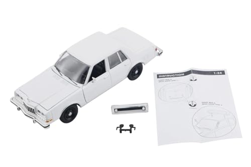 Modelo 1/24 Motormax 1986 Diplomat Police Car Kit miniatura 2