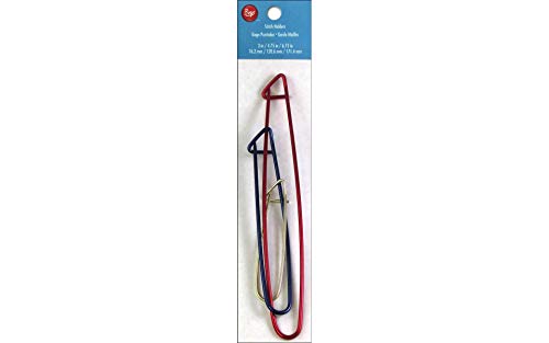 Simplicity Creative Group, Inc Boye 3437554000 Aluminum Stitch Holder Set for Knitting and Crochet, 3pcs