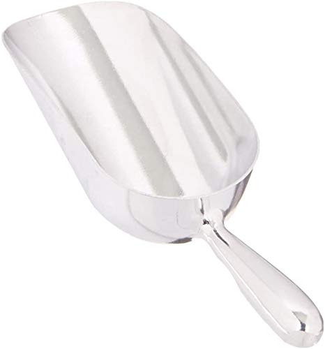 5 oz. Cast Aluminum Scoop with Contoured Handle - Set of 12