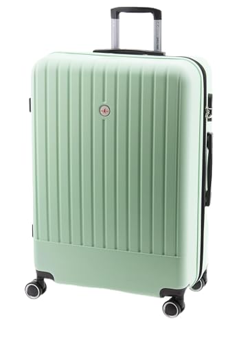 Johntravel Maleta Grande Rígida, John Travel Baobab, 75 Cm, 85 Litros, Expansible Verde Johntravel Maleta Grande Rígida, John Travel Baobab, 75 Cm, 85 Litros, Expansible Verde