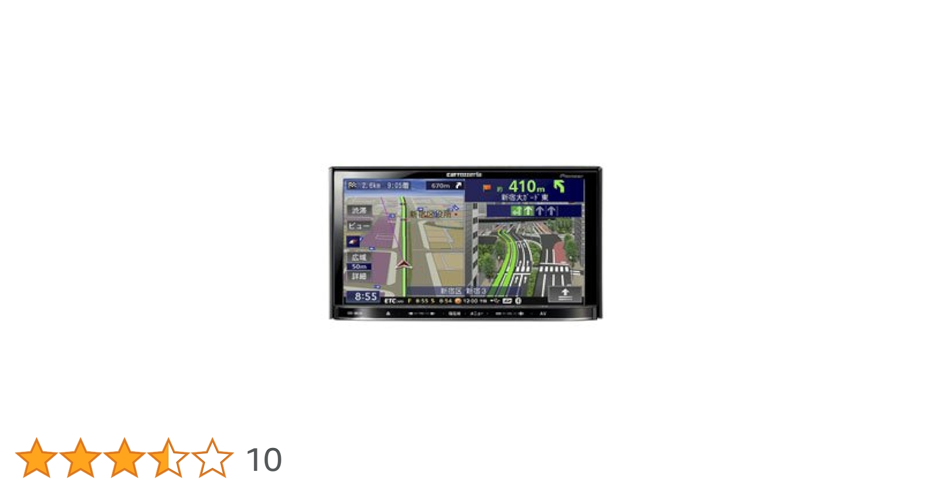 Amazon | パイオニア カロッツェリア 楽ナビ 7V型ワイドVGA地上
