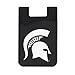 Michigan State University Leather Wallet Sleeve, Black, Classic