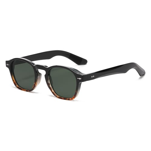 Image of Gleyemor Fashion Sunglasses for Men Women Tortoise Shell Sunglasses Trendy Unisex Style UV400 Protection Shades