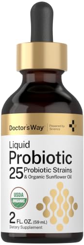 Doctors Way Liquid Probiotic for Women and Men | 3 Billion CFU | 2 fl oz