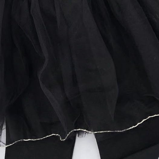 Toddler Girls Tights with Tulle Tutu Skirt Kids Soft Thick Warm Leggings Stretchy Pantskirt Pantihose Pants2