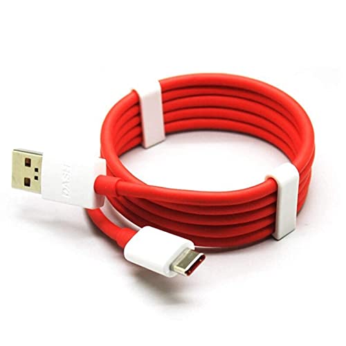 Image of Type c Cable for Samsung Galaxy A12 USB Cable Original Like USB | Charging & Sync Data Cable | Rapid Quick Dash Fast Charging Cable| Type C to USB-A Cable (3.1 Amp, USB-RED)