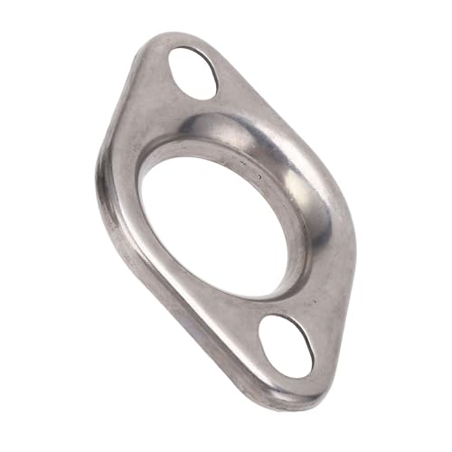Brida del colector de escape Headerbs de 2 pulgadas en acero inoxidable con junta de 2 pernos 7