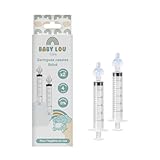 Nasenspritzen für Babys | 2er-Set Spritzen | Nasenreinigung & Nasenspülung | Wiederverwendbar & BPA-frei | Ab 4 Monaten