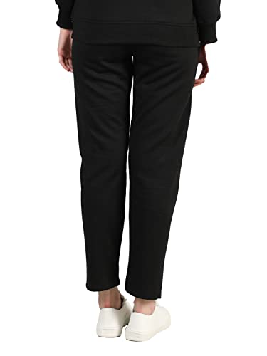 Image of CHKOKKO Women High Rise Gym Wear Sports Fitness Relaxed Track Pant