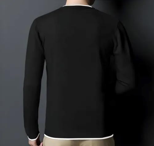 Image of Diaz Men Full Sleeve Cotton T Shirt | 100% Pure Cotton Solid Round Neck Tee| Regular Fit Comfortable Soft Fabric T Shirt |Casual Wear, Office Wear, Gym Wear, Travel & College Outfit-Pack of 1