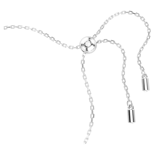 Swarovski Matrix Tennis Bracelet, Green, Blue Crystals, Rhodium Finish3