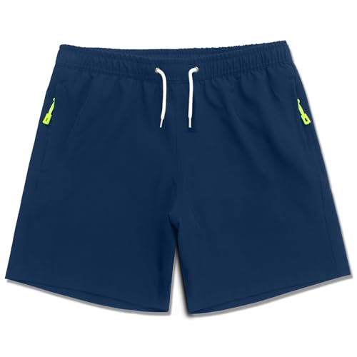 board shorts for boys elastic-waist
