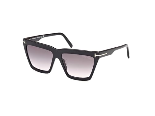 Tom Ford EDEN FT 1110 Black/Smoke Shaded 56/14/140 women Sunglasses2