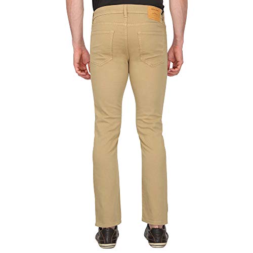 Image of JACK & JONES Mens 5 Pocket Solid Chinos
