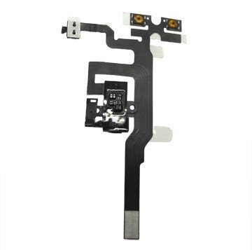 MMOBIEL Audio Jack per iPhone 4s (Nero) Jack