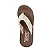 Skechers Cali Women's Asana Flip Flop,Natural,6 M US