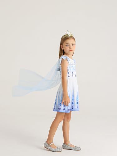 Disfraz completo princesa con capa para niñas 7-8 años miniatura 3