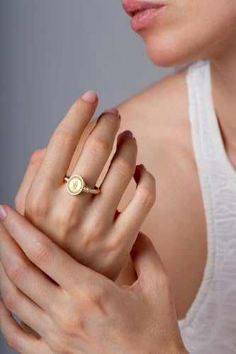 Bague Saint Christophe pour protéger vos voyages quotidiens en chevalière - 3