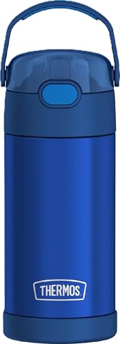 THERMOS FUNTAINER Water Bottle with Straw 12oz Blue