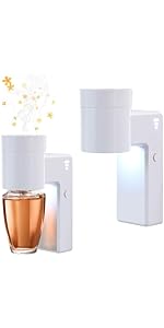 Amazon.com: 2 Pcs Wall Fragrance Plug in with Night Light Compatible ...