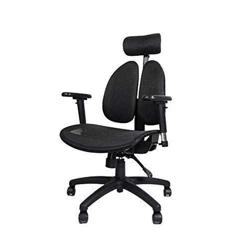 Office Gaming Ergonomic Chair - Breathable Boss Seat For Home/e-sports/office/study/conference Room/furniture Black 63x63x106CM for garden bedroom living room (Color : Orange)