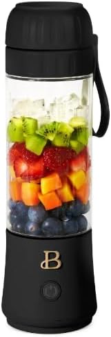 Beautiful Portable to-Go Blender 2.0, 70 W, 16 oz, Black Sesame by Drew Barrymore (pack of 1), WI-19404, Standard